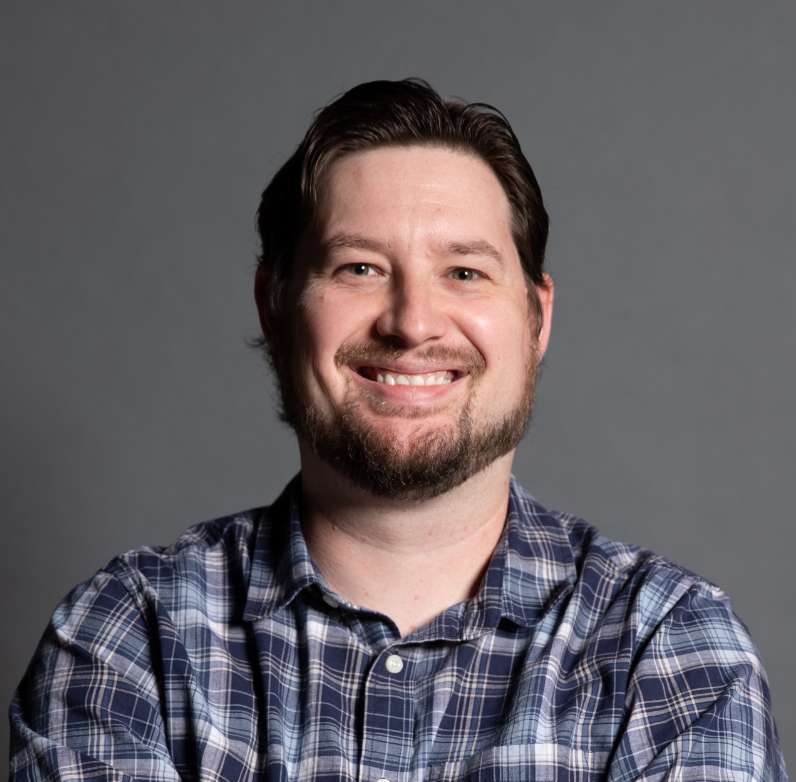 photo of Andrew Johnson, creative director of Pixl Production