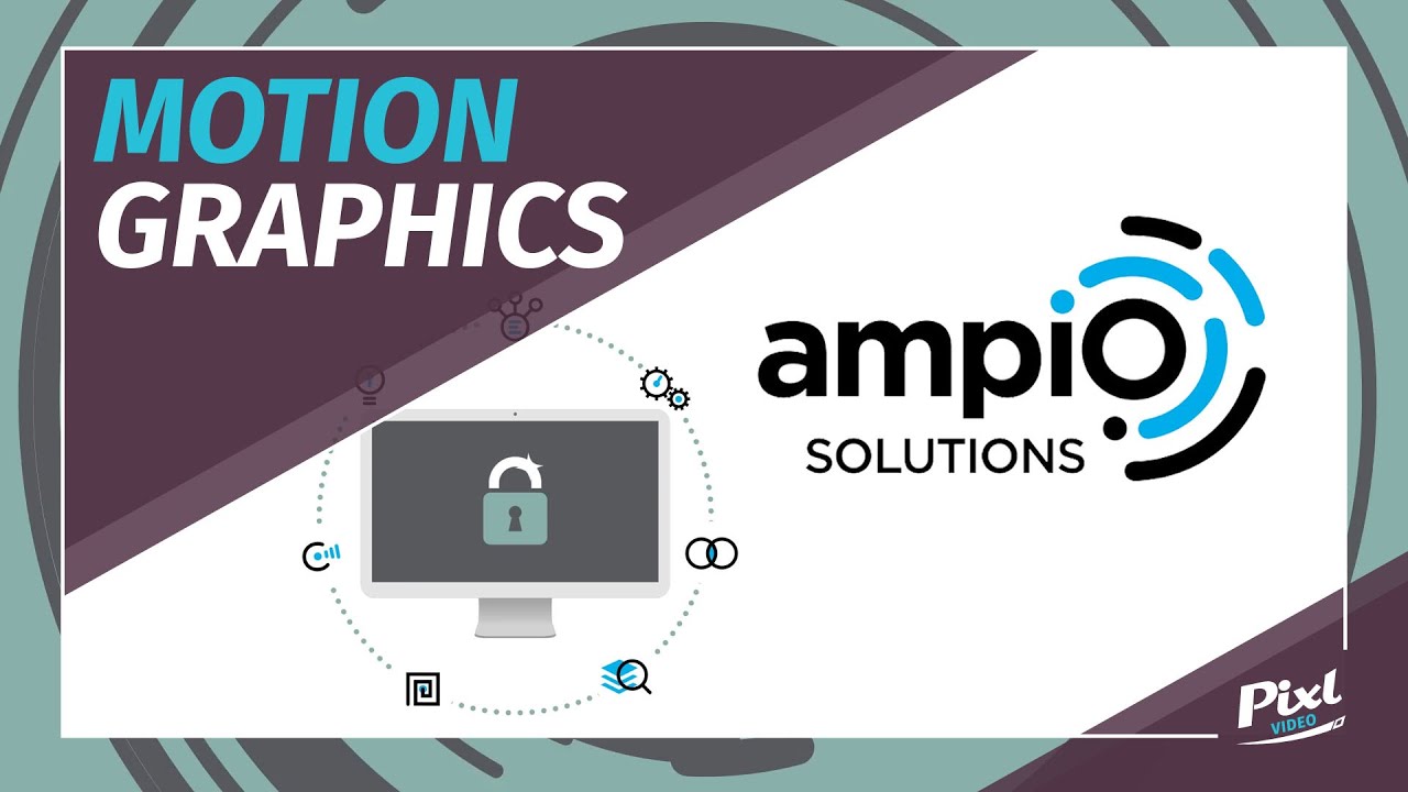 digial motion graphics demonstrating an example of video production services Pixl performed for ampio